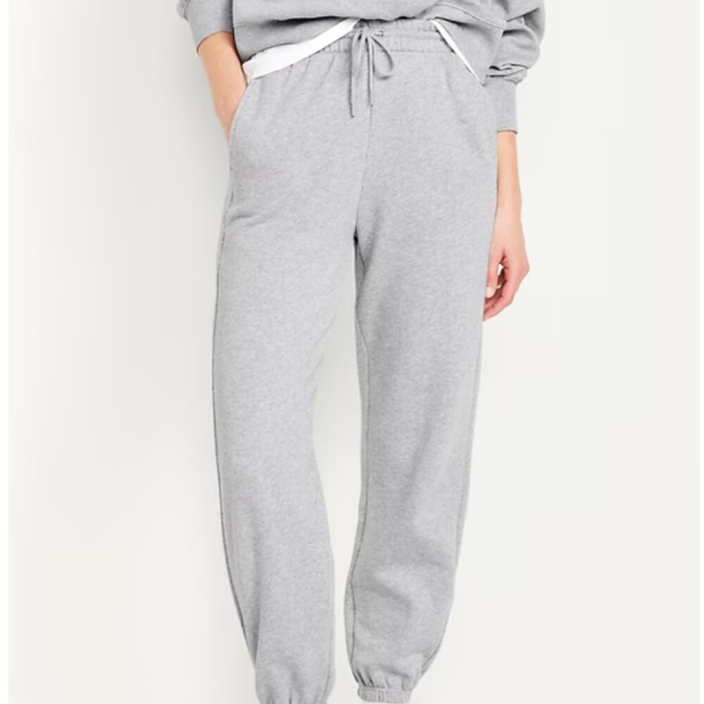 Old Navy Gray Drawstring Joggers | Size L